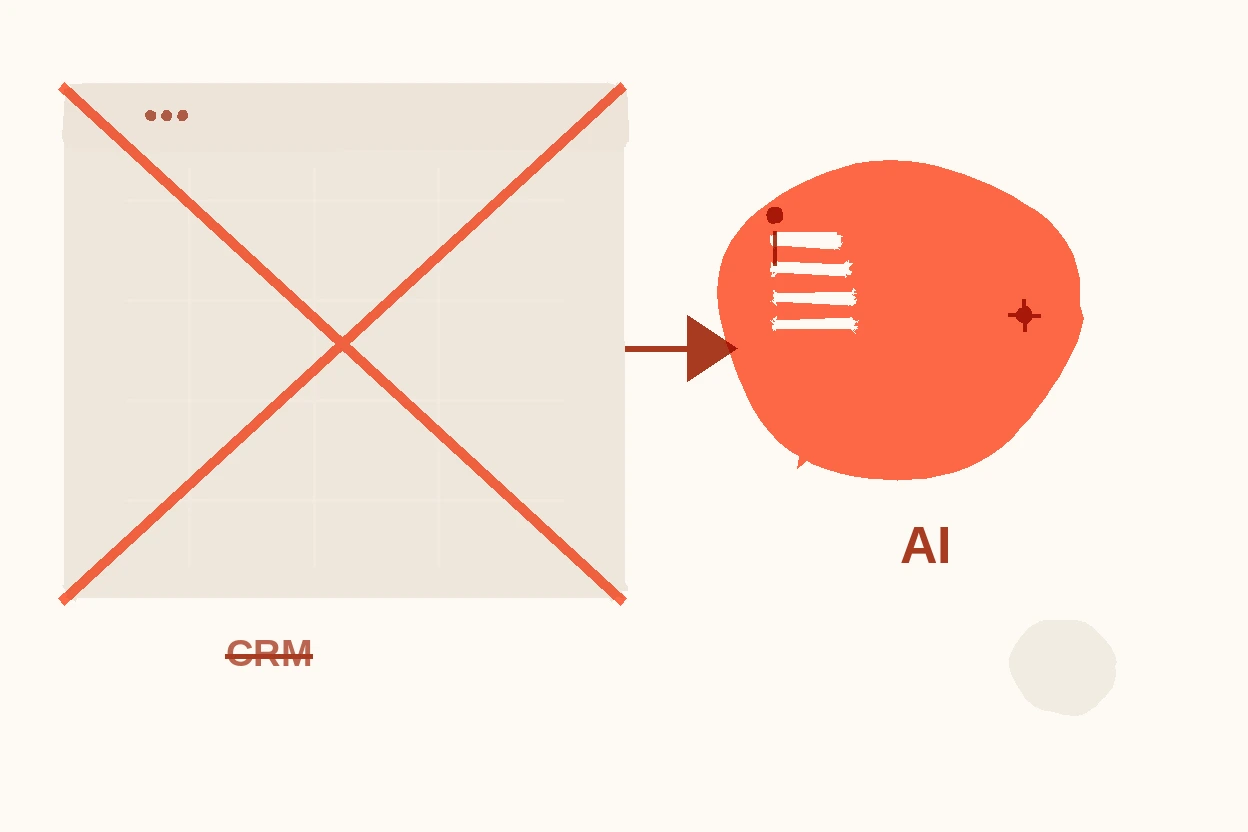 AI vs CRM in Real Estate: Why Dashboards Lost
