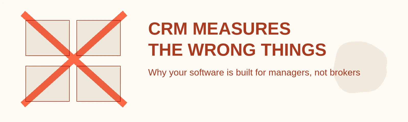 Su CRM lo mide todo excepto lo que realmente importa
