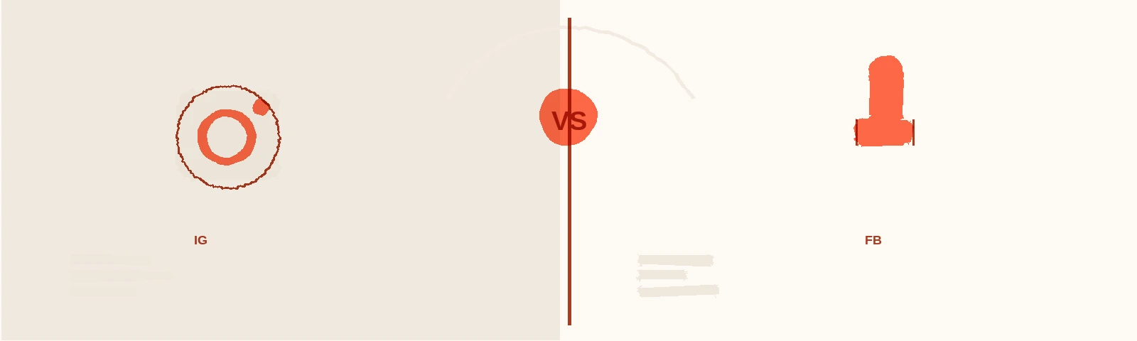 Instagram vs Facebook for Real Estate: Where Your Budget Actually Works