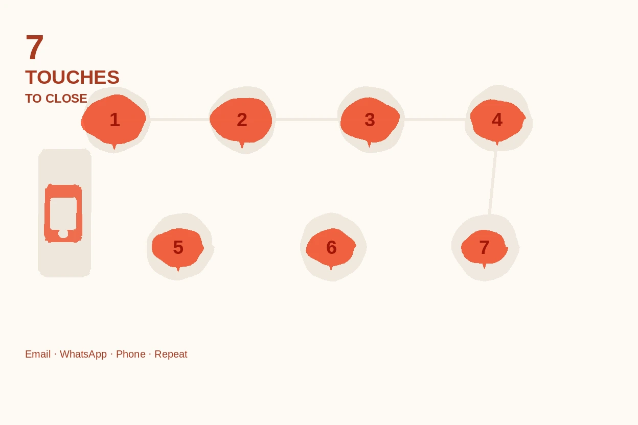 Real Estate Follow-Up Sequences: The 7-Touch Framework