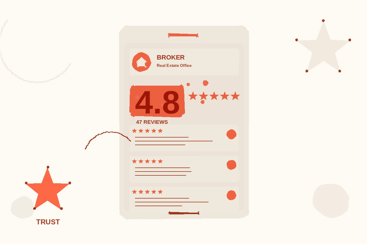 Recensioni Google per agente immobiliare che spostano incarichi (senza elemosinare)